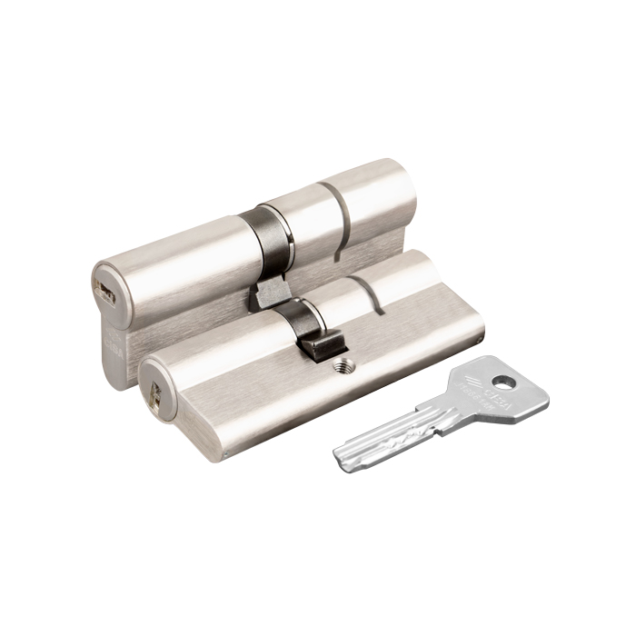 Цилиндровый механизм Cisa ASIX OE300-21.12 (90 мм/35+10+45), НИКЕЛЬ, CISA (ЧИЗА)