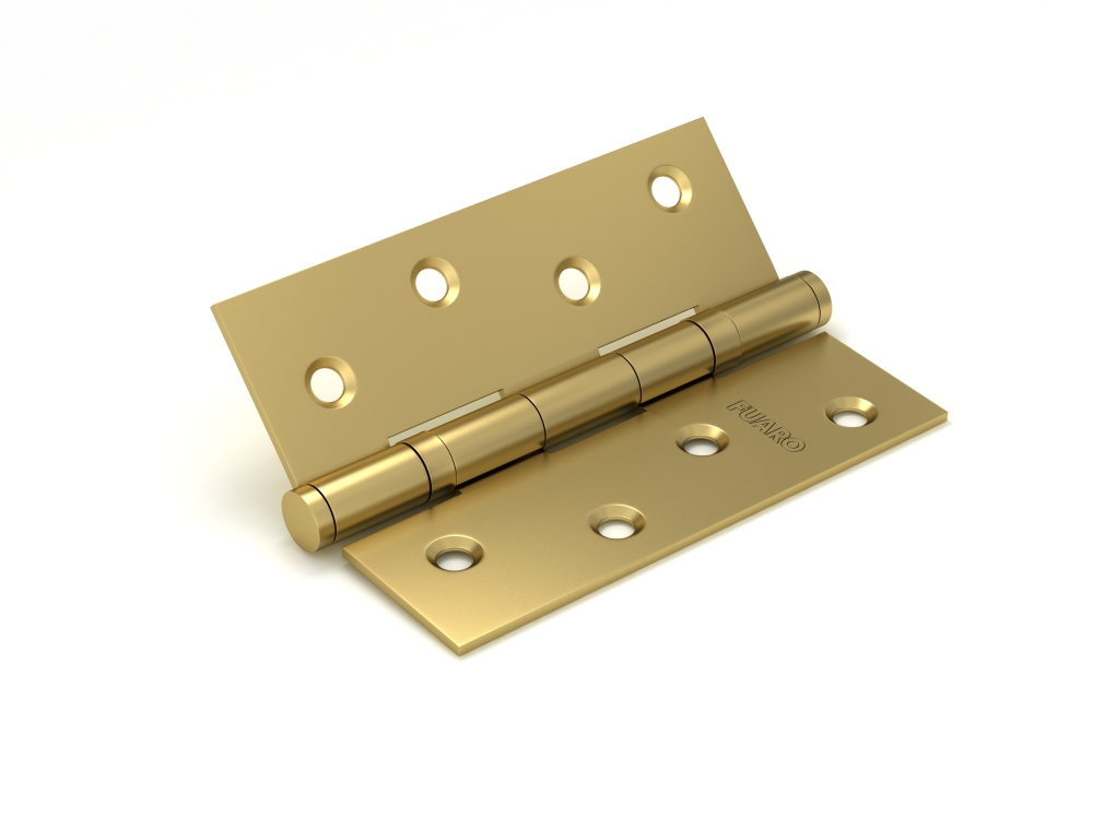 Петля универсальная IN4200U SB (2BB 100x75x2,5) мат. золото, FUARO (Фуаро)