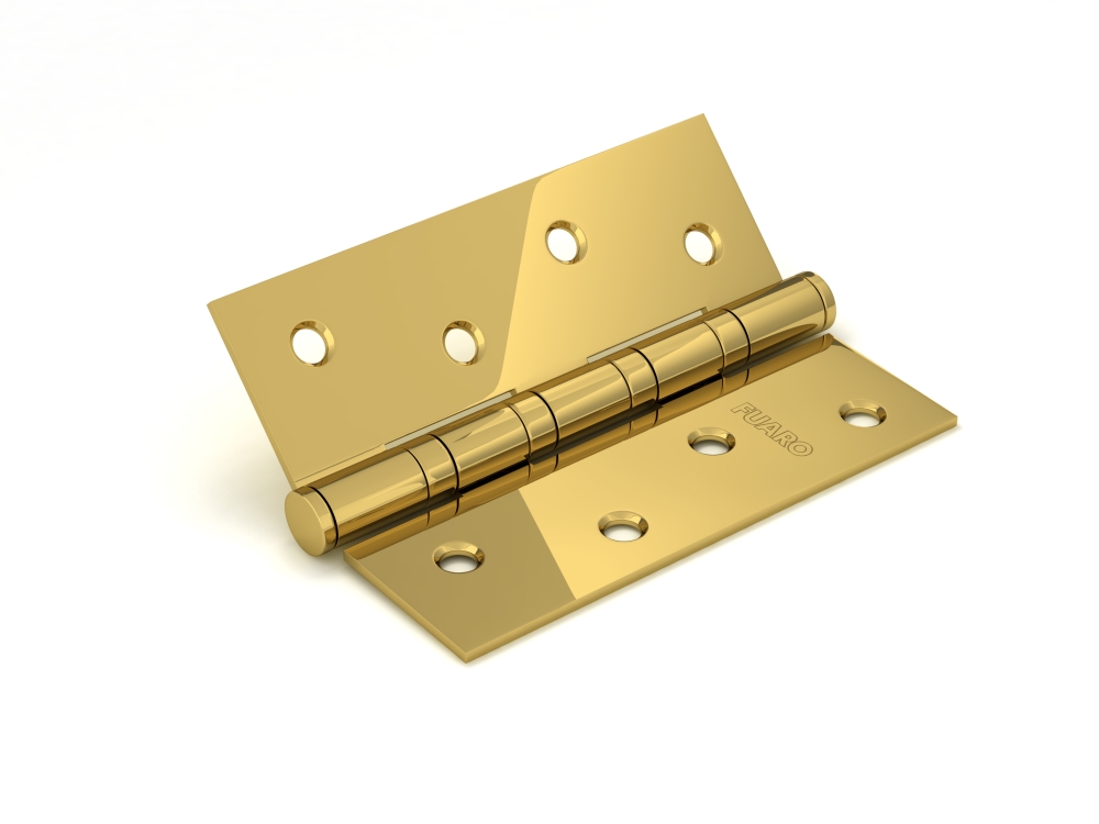 Петля универсальная IN4400U PB (4BB 100x75x2,5) латунь, FUARO (Фуаро)