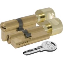 Цилиндровый механизм с вертушкой 164 OBS SCE/100 (45+10+45) mm латунь 5 кл., KALE KILIT (КАЛЕ КИЛИТ)