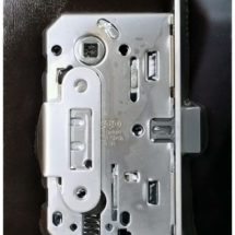 Корпус замка под цил. MEDIANA EVOLUTION B01103.50.34.567 с отв. планкой B01000.13 (мат хром), AGB (АГБ)