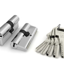 Цилиндровый механизм (R600/60) R6000Key60(25+10+25) CP хром 5Key, FUARO (Фуаро)