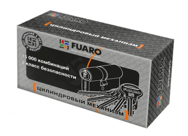 Цилиндровый механизм (R300/60) R3000Key60(25+10+25) AB бронза 5Key, FUARO (Фуаро) — изображение 3