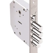 Замок врезной сувальдный с задвижкой и защёлкой Гранит 1.06.41 (правый), 5 кл. /00446/, ELBOR (ЭЛЬБОР)