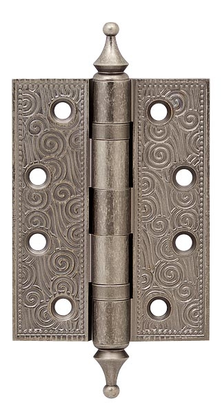 Петля универсальная Castillo CL 500-A4 102x76x3,5 AS Античное серебро, ARMADILLO (АРМАДИЛЛО)