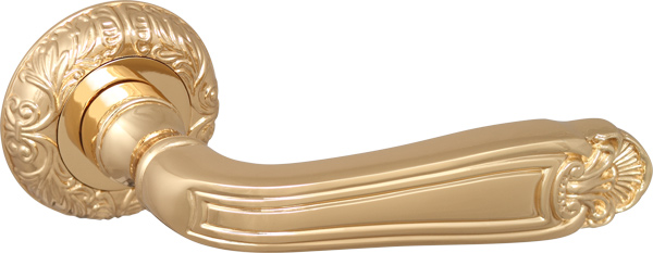 Ручка раздельная R.SM58.LOUVRE (LOUVRE SM) GOLD-24 золото 24К, FUARO (Фуаро)