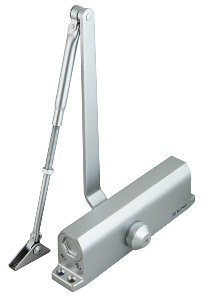 Доводчик дверной DC20-6W (DC-206W) AL до 160 кг (алюминий), FUARO (Фуаро)