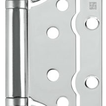 Петля универсальная без врезки IN4500W CP (500-2BB 100x2,5) хром, FUARO (Фуаро)