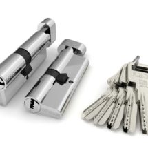 Цилиндровый механизм (R602/90) R6002Knob90(45+10+35) CP хром 5Key с вертушкой, FUARO (Фуаро)