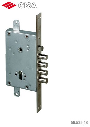 Корпус врезного замка с защёлкой REVOLUTION PRO 56.535.48 (тех. упаковка), CISA (ЧИЗА)