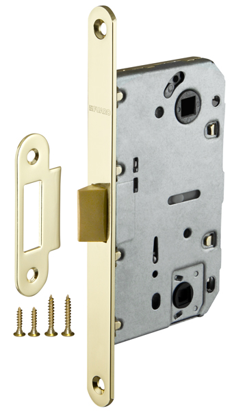 Защелка PLASTP96WC-50 (P96WC-50) GP латунь, FUARO (Фуаро)