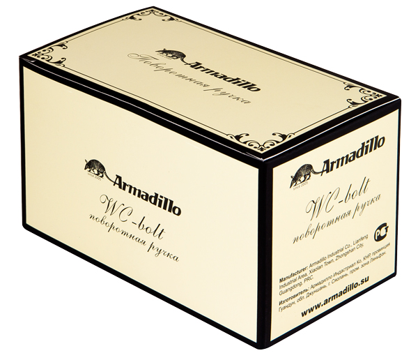 Ручка поворотная BKW8.R.CL55 (BKW8/CL) AS-9 античное серебро, ARMADILLO (АРМАДИЛЛО) — изображение 3