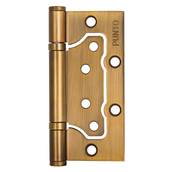 Петля универсальная без врезки IN4200W CF (200-2B 100x2,5) кофе, PUNTO (ПУНТО)