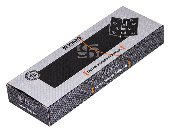 Петля универсальная IN4400U-BL CFB (4BB/BL 100x75x2,5) кофе глянец БЛИСТЕР, FUARO (Фуаро) — изображение 3