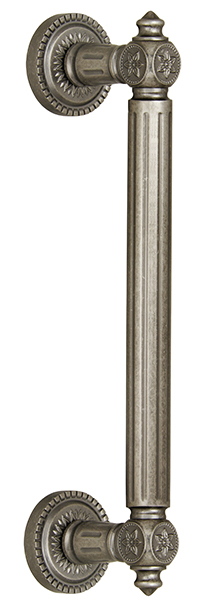 Ручка-скоба PULL.CL250.Matador ( Matador PULL CL) AS-9 античное серебро, ARMADILLO (АРМАДИЛЛО)