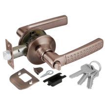 Ручка защелка DK626 AC-ET (6026 AC-E) (кл./фик.) медь, PUNTO (ПУНТО)