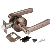 Ручка защелка DK626 AC-BK (6026 AC-B) (фик.) медь, PUNTO (ПУНТО)