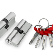 Цилиндровый механизм (D-PRO500/80) D-PRO5000Key80(35+10+35) CP хром 5Key, FUARO (Фуаро)