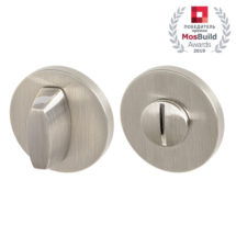 Ручка поворотная BK6.R.URS52 (WC-BOLT BK6 URS) SN-3 матовый никель, ARMADILLO (АРМАДИЛЛО)