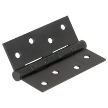 Петля универсальная IN4400U-BL BL (4BB/BL 100x75x2,5) черный матовый БЛИСТЕР, FUARO (Фуаро)