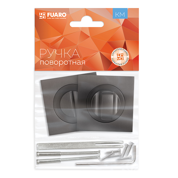 Ручка поворотная BK6.K.KM52 (BK6 KM) GR-23 графит, FUARO (Фуаро) — изображение 2