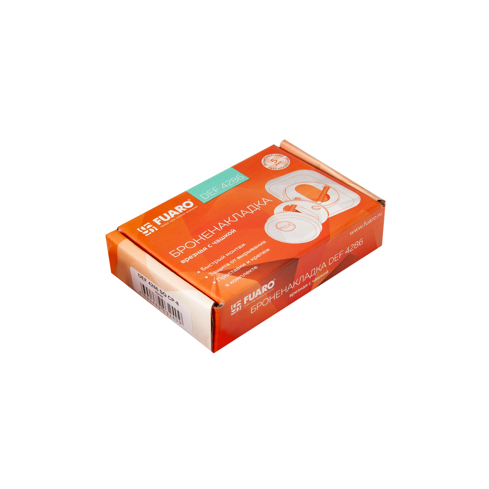 Броненакладка DEF.XL/K-EXT.4286 (DEF 4286 SQ XL) BL-24 черный, FUARO (Фуаро) — изображение 3