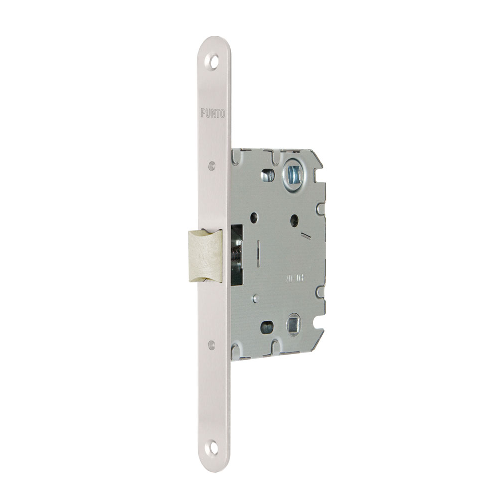 Защелка PLASTPL70X-R20 (PL70X-R20 SN) (врезная) SN мат. никель упаковка, PUNTO (ПУНТО)