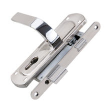 Корпус замка с ручкой LOCKSET25.ORION.5558-1 (KIT P25 5558 ORION) SN/CP мат.никель/хром, PUNTO (ПУНТО)
