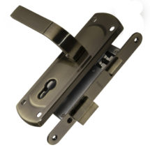 Корпус замка с ручкой LOCKSET25.ORION.5558-1 (KIT P25 5558 ORION) AB бронза, PUNTO (ПУНТО)
