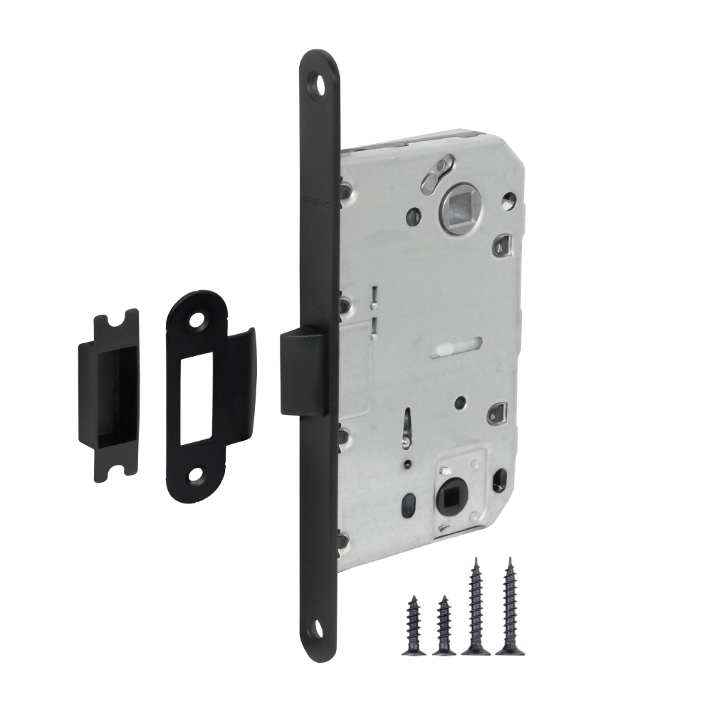 Защелка PLASTP96WC-50 (P96WC-50) BL черный, FUARO (Фуаро)