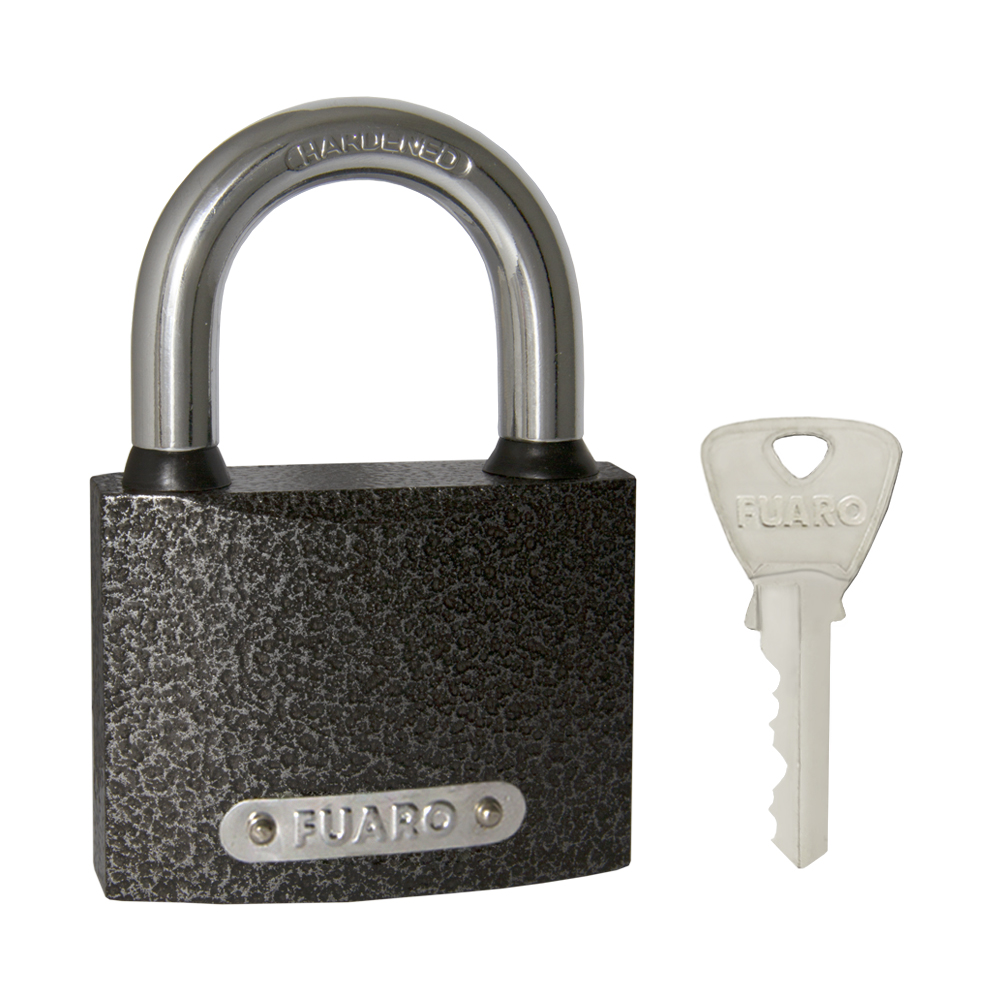 Замок навесной PL-UNI-0150 (PL-01-50) 3key англ. /блистер, FUARO (Фуаро)