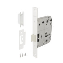 Защелка врезная PLASTP72-50 (P72-50) WH белый, FUARO (Фуаро)