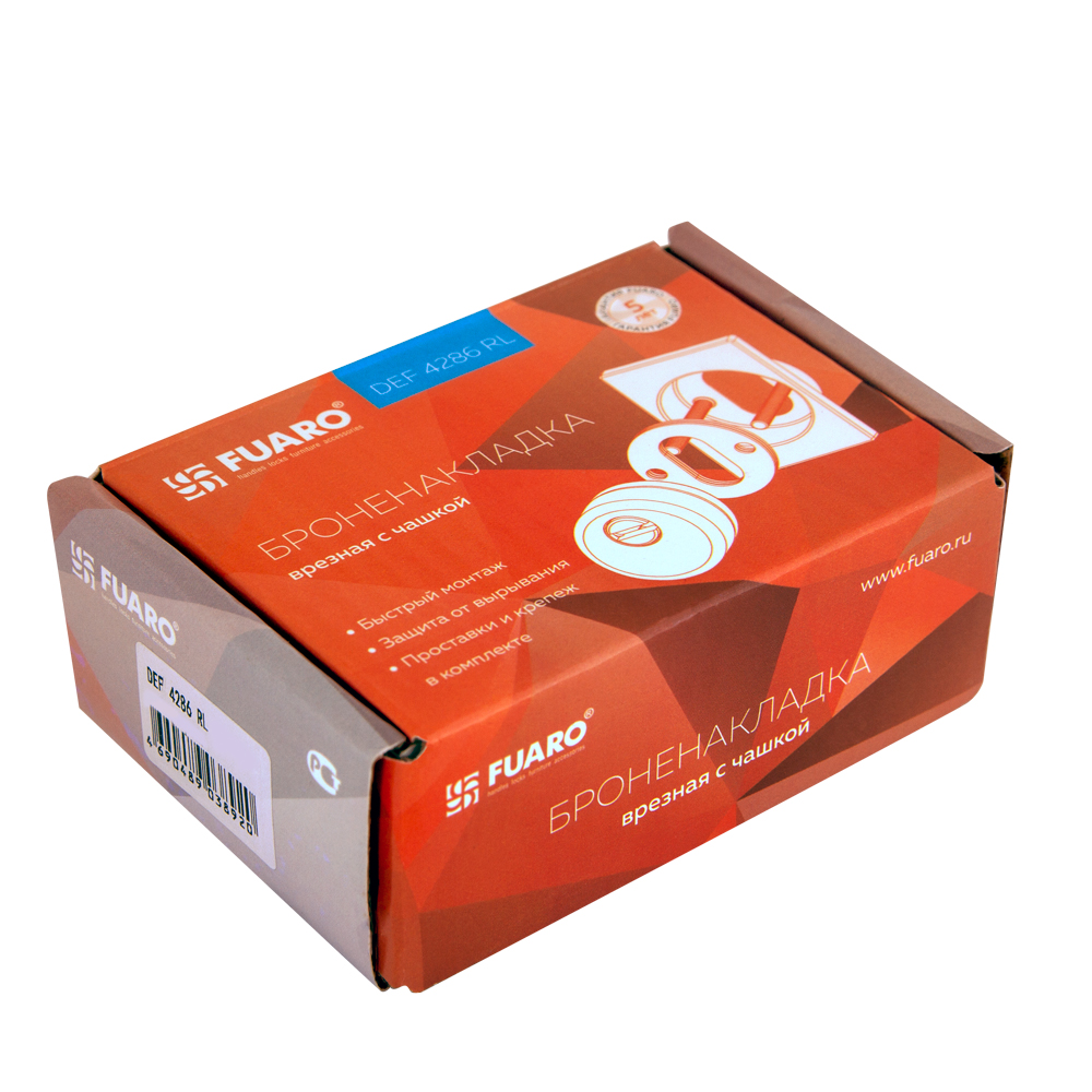 Броненакладка DEF.RL/K.4286 (DEF 4286 RL) BL-24 черный, FUARO (Фуаро) — изображение 3