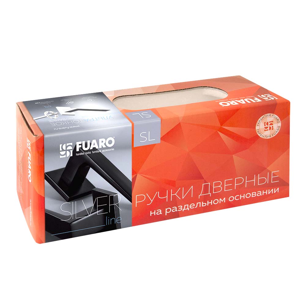 Ручка раздельная K.SL52.FLY (FLY SL) SSC-16 сатинированный хром, FUARO (Фуаро) — изображение 3