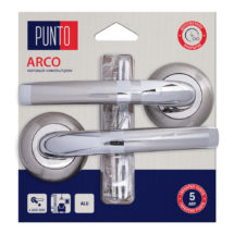 Ручка раздельная LM/A R.TL54.ARCO/HD SN/CP-3 матовый никель/хром, PUNTO (ПУНТО)