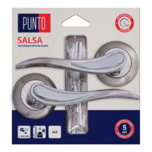 Ручка раздельная LM/A R.TL54.SALSA/HD SN/CP-3 матовый никель/хром, PUNTO (ПУНТО)