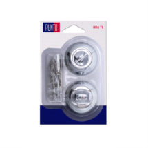 Ручка поворотная LM/A BK6.R.TL54 CP-8 хром, PUNTO (ПУНТО)