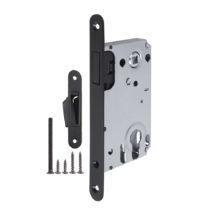 Корпус замка MAGN5300-M-C (5300-M-C) BL черный, FUARO (Фуаро)