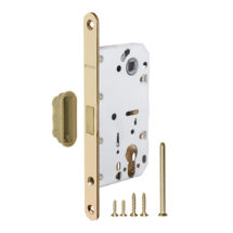 Корпус врезного замка MAGNM85C-50 (M85C-50) SSG сатинированное золото, FUARO (Фуаро)