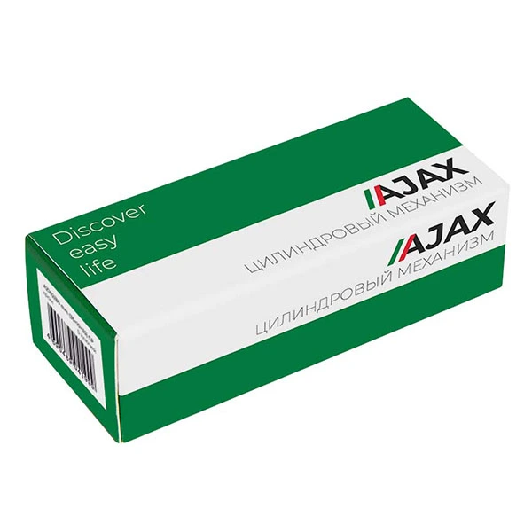 Цилиндровый Ajax (Аякс) механизм (AZ100/90) AZ1000Key90 (40+10+40) CP хром — изображение 3