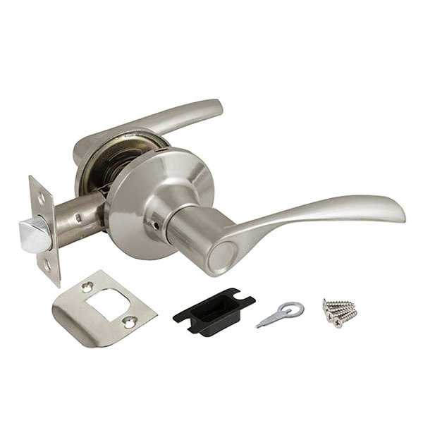 Ручка Ajax (Аякс) защелка DK610 SN-PS (6010 SN-P) (без фик.) мат. никель
