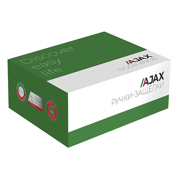 Ручка Ajax (Аякс) защелка DK610 PB-PS (6010 PB-P) (без фик.) золото — изображение 4